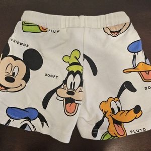 Zara 12-18 months shorts Mickey and friends